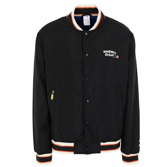 PUMA x RANDOM EVENT Bomber Jacket Men’s Sz Large XXL‎ Puma Black 596661 $180 - Picture 3 of 8